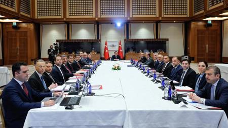 اجتماع  حاسم لمجلس التنسيق الاقتصادي التركي بحضور العديد من الوزراء