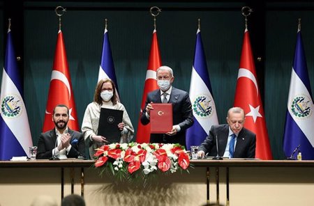 توقيع 6 اتفاقيات تعاون بين تركيا والسلفادور