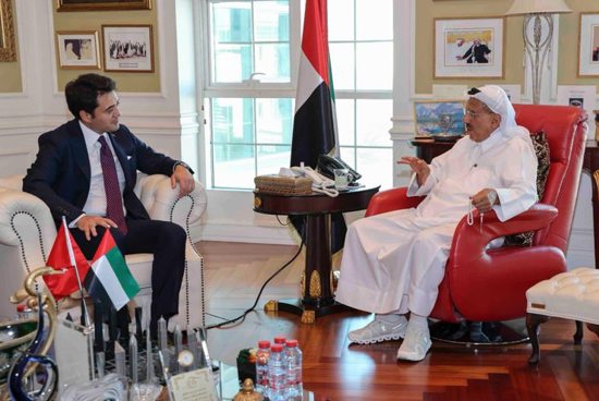 تفاصيل لقاء ملياردير إماراتي بالقنصل التركي العام لدى الإمارات