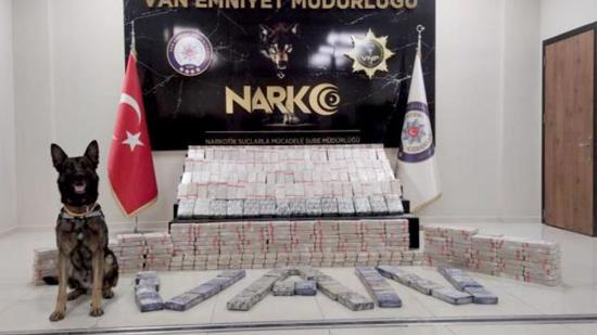 ضبط كميات كبيرة من المخدرات شرقي تركيا