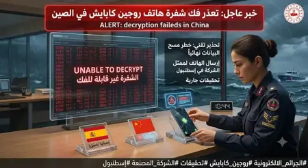 الصين ترجع هاتف روجين كابايش لتركيا دون فك الشفرة