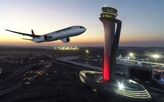 مطارا "إسطنبول" و"صبيحة كوكجن" ضمن العشرة الأوائل أوربياً بعدد الرحلات