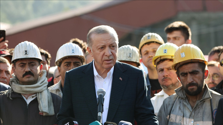 أردوغان يعلن عن ارتفاع حصيلة انفجار منجم الفحم إلى 41 قتيلا.. وانتهاء أعمال البحث والانقاذ