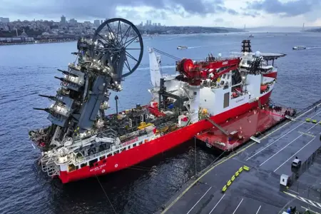 وصول سفينة Seven Vega للمرحلة الثانية من حقل الغاز Sakarya