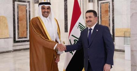 أمير قطر في زيارة إلى العراق لتوقيع اتفاقيات هامة