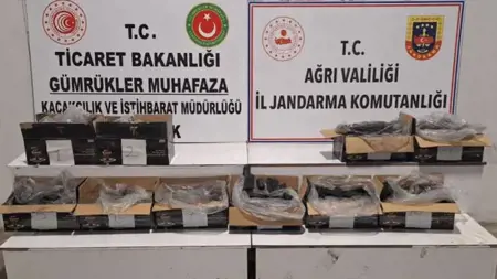 القبض على تجار ومروجي مخدرات في أغري شرقي تركيا