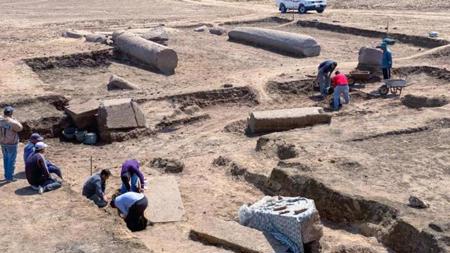مصر تعلن العثور على أنقاض المعبد الروماني المفقود في سيناء