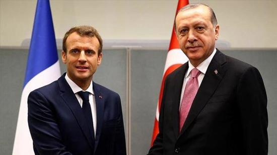 أردوغان يلتقي نظيره الفرنسي في بروكسل