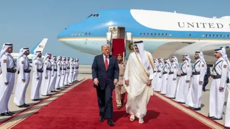  ترامب يصل قطر في المحطة الثانية من جولته في الشرق الأوسط