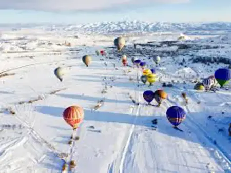 حركة السياحة الداخلية الشتوية في تركيا