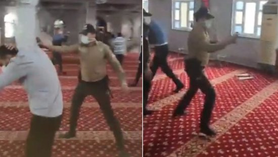 ولاية تركية تفتح تحقيقًا في حادثة رش رذاذ الفلفل على معتكفي أحد المساجد