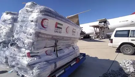 بجسر جوي.. الإمارات تعزز إمداداتها الإغاثية لسوريا 