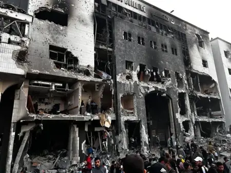 منظمة أطباء بلا حدود: حجم الدمار بالشفاء مروع للغاية منظمة أطباء بلا حدود: حجم الدمار بالشفاء مروع للغاية