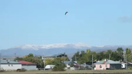  الثلوج تزين ولاية قارص شمال شرق تركيا