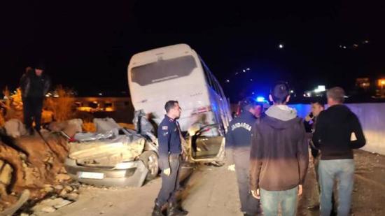 حادث سير مروع في ولاية مرسين
