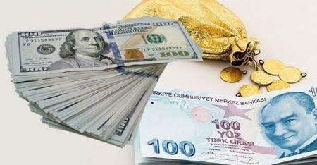 ارتفاع سعر صرف الدولار وتراجع الذهب بعد قرار رفع سعر الفائدة بتركيا