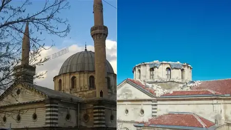المباني التاريخية التي تضررت من الزلازل المدمرة التي ضربت جنوب تركيا
