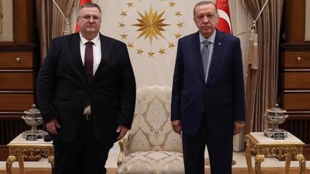 أردوغان يستقبل نائب رئيس وزراء روسيا