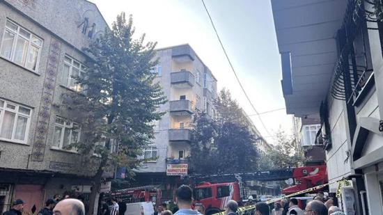 حريق يحاصر 19 شخص في إسطنبول بسبب مدمن للكحول