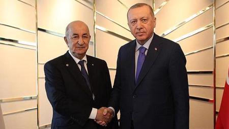 أردوغان يجري اتصالًا هاتفيًا مع نظيره الجزائري