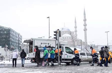 بسبب العاصفة الثلجية.. تعليق السفر إلى إسطنبول من هذه الولايات