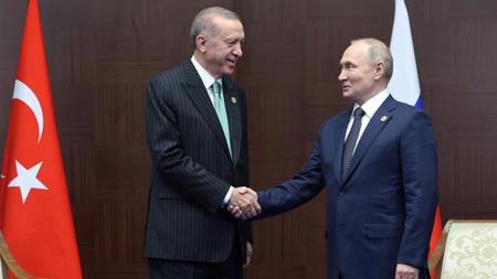 بوتين يكافئ أردوغان بجعل تركيا أكبر منصة لتوريد الغاز الروسي
