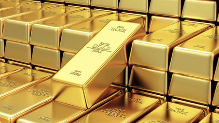 ارتفاع اسعار الذهب أمام تراجع للدولار