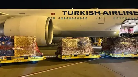 جهود الإغاثة مستمرة من الولايات المتحدة الأمريكية إلى ضحايا زلزال تركيا بلا هوادة