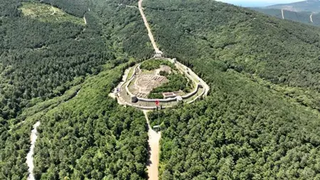 بعد ترميمها ..أردوغان يفتتح قلعة أيدوس بإسطنبول