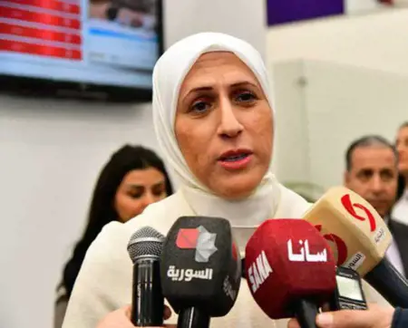 عاجل: تعيين ميساء صابرين حاكم مصرف سوريا المركزي عاجل: تعيين ميساء صابرين حاكم مصرف سوريا المركزي