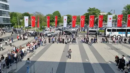 إقبال قياسي للأتراك في ألمانيا على الاقتراع في الجولة الثانية من الانتخابات الرئاسية