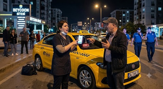شجار بين طبيبة عراقية وسائق تاكسي في إسطنبول بسبب الأجرة
