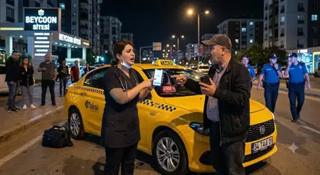 شجار بين طبيبة عراقية وسائق تاكسي في إسطنبول بسبب الأجرة
