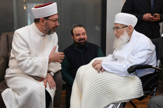 رئيس الشؤون الدينية التركي ينعي فقيد الأمة الإسلامية العلامة الصابوني