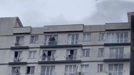 اندلاع حريق في مبنى مكون من 18 طابق في إسنيورت