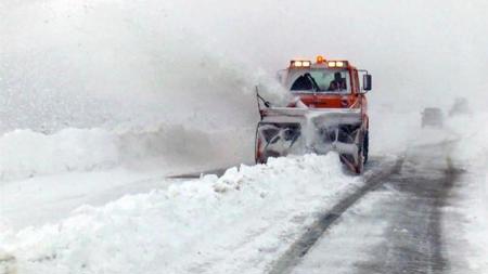 إغلاق 265 طريقًا بسبب الثلوج الكثيفة في ولايتين تركيتين