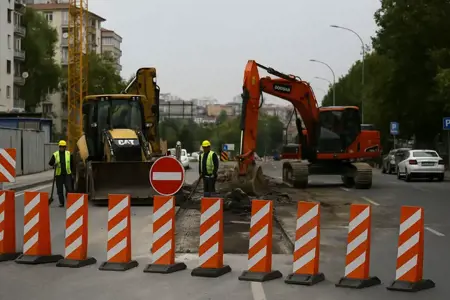 إغلاق مؤقت لعدد من الطرق في أنقرة بسبب أعمال المترو الجديدة