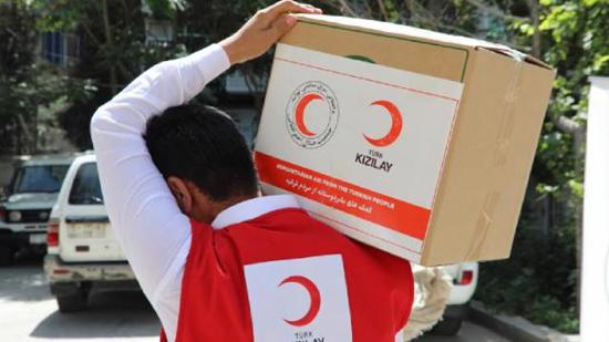 الهلال الأحمر التركي المورد الرئيسي للمساعدات الإنسانية
