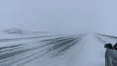 الثلوج تعيق حركة النقل في أرداهان