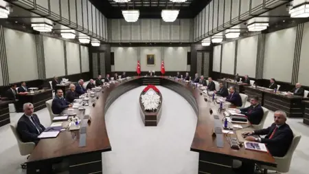 عاجل :بجدول أعمال حافل.. مجلس الوزراء التركي يجتمع اليوم برئاسة أردوغان