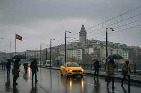 طقس الأسبوع القادم في تركيا: أمطار وبرودة مُتغيّرة