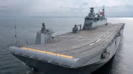  "TCG Anadolu" التركية.. أول سفينة للطائرات المسيرة في العالم