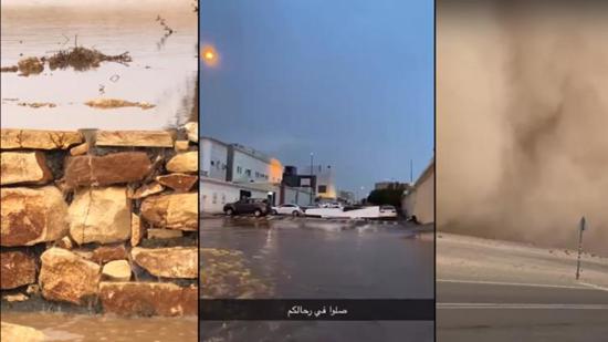 السعودية.. تحذيرات من استمرار فرص هطول الأمطار الرعدية المحملة بالأتربة