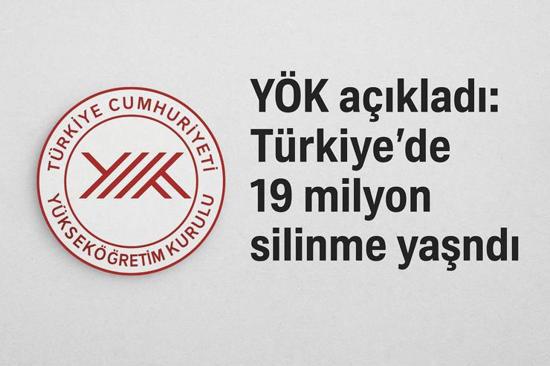 YÖK يوضح: 19 مليون عملية حذف تسجيل شهدتها الجامعات التركية YÖK يوضح: 19 مليون عملية حذف تسجيل شهدتها الجامعات التركية