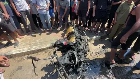 استهدف دراجةً نارية.. استشهاد فلسطينيّ بقصفٍ إسرائيليّ جديد في غزة