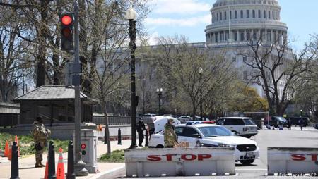 إغلاق مبنى الكونغرس الأمريكي بسبب تهديد أمني