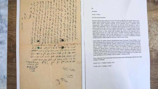 تسليم رسائل جنود أتراك أسرى إلى أحفادهم بعد 113 عاماً من كتابتها