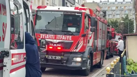 حريق في سكن طلابي بإسطنبول