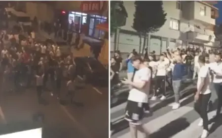 مظاهرة في مدينة كوجالي التركية تطالب بطرد اللاجئين من البلاد