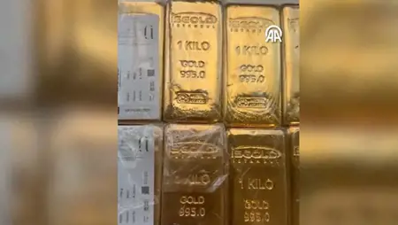 ضبط 25.5 كيلوغرام من الذهب بقيمة 179.5 مليون ليرة في تحقيق رهانات غير قانونية بإسطنبول